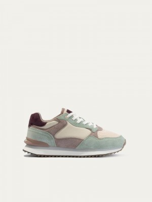 Hoff City Phoenix Sneakers Dames Khaki Groen | QGT963EC