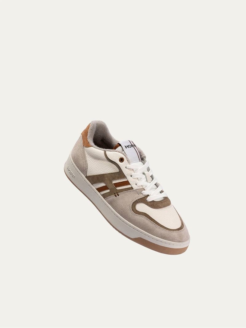 Hoff Metro Trocadero Sneakers Heren Wit Grijs Bruin | UMF1056ZB