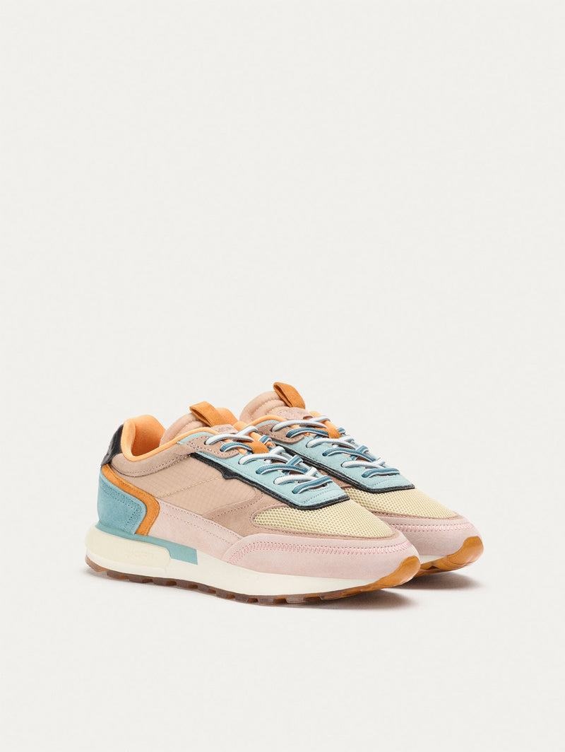 Hoff Tribe Kumasi Sneakers Dames Khaki Roze Blauw | USJ350TY